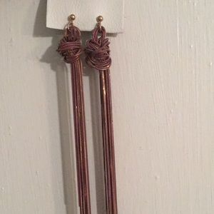 Free People Shoulder Duster sparkly earrings